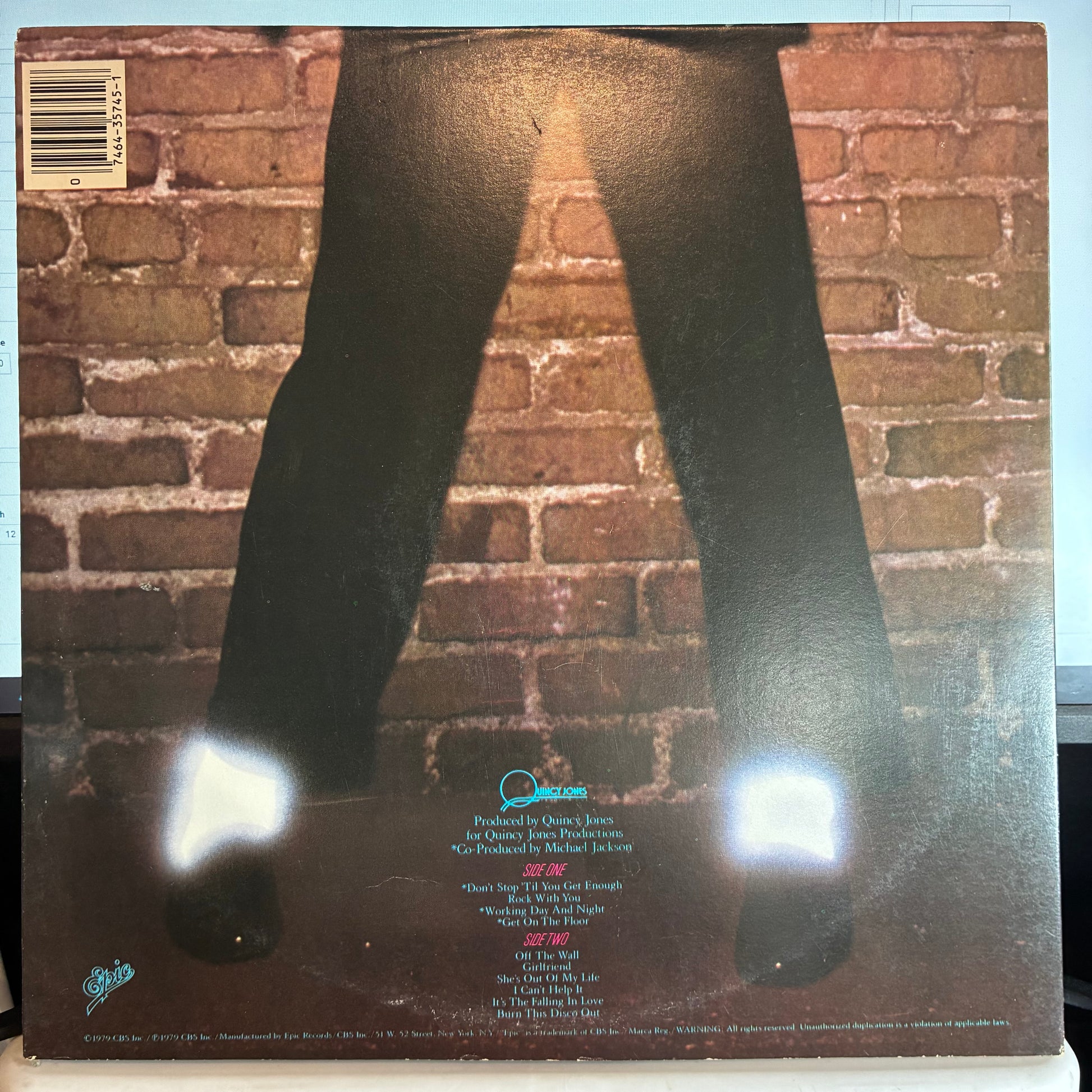 Michael Jackson - Off The Wall (VINYL) | Very Good (VG) Very Good Plus (VG+) - POP / USED *VERY GOOD*