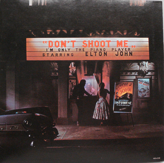 Elton John Don't Shoot Me I'm Only The Piano Player *CLUB* LP Very Good (VG) Excellent (EX)