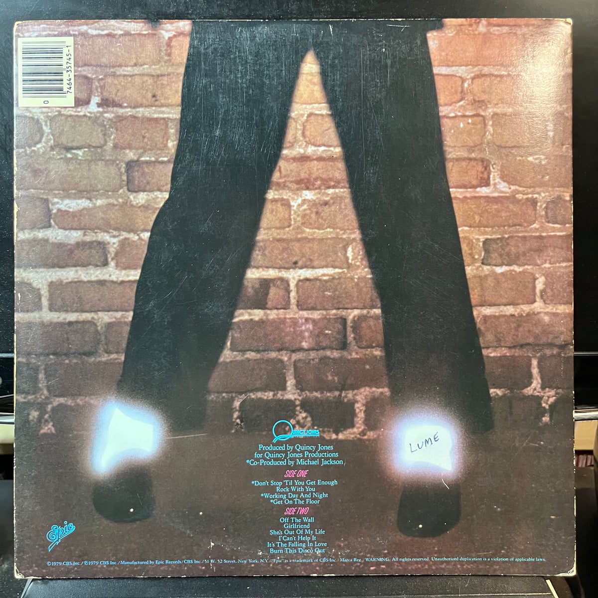 Michael Jackson - Off The Wall (VINYL LP) | USED Very Good (VG) Excellent (EX) - POP / USED *VERY GOOD*