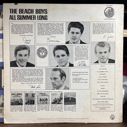 All Summer Long (VINYL) | Very Good (VG) Very Good Plus (VG+) - POP / USED *VERY GOOD*