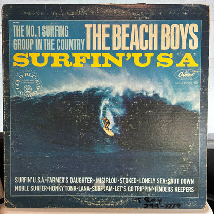 The Beach Boys - Surfin' USA (VINYL) | Very Good (VG) Very Good (VG) - POP / USED *VERY GOOD*