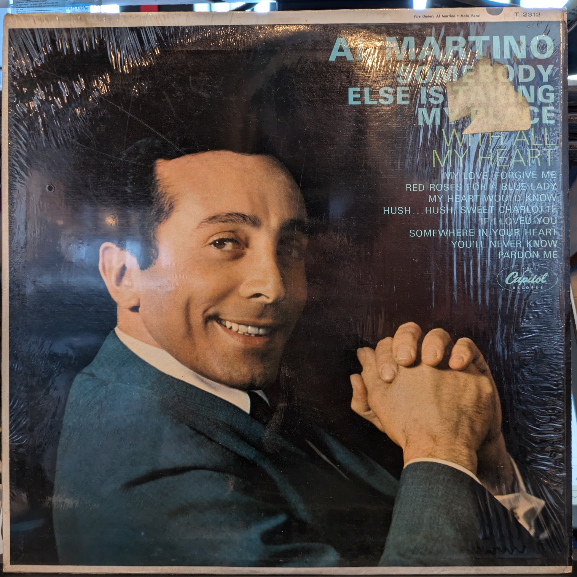 Al Martino - Somebody Else Is Taking My Place *SHRINK* | Very Good (VG) Near Mint (NM) - POP / USED *VERY GOOD*