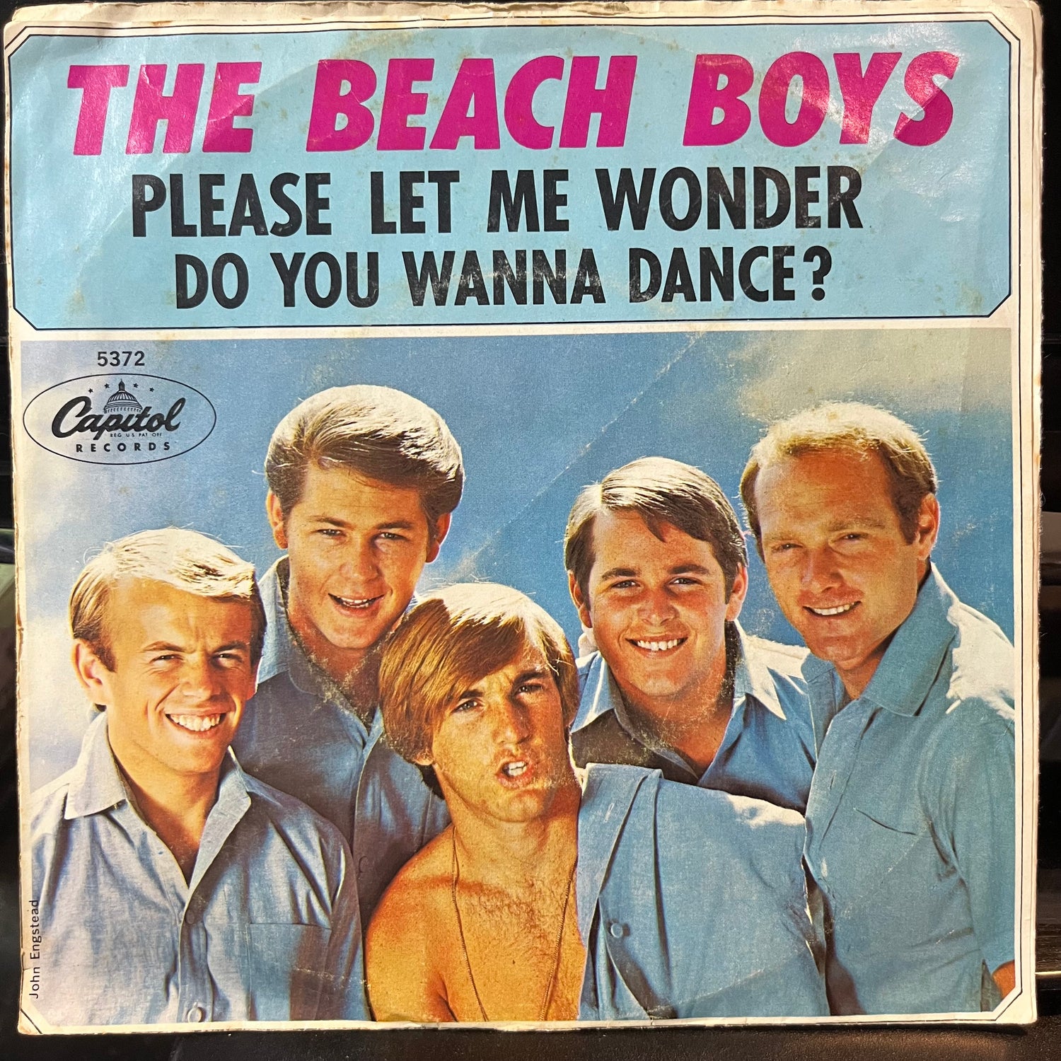 The Beach Boys - Do You Wanna Dance? / Please Let Me Wonder (VINYL 7") | Very Good (VG) Very Good Plus (VG+) - POP / USED *VERY GOOD*