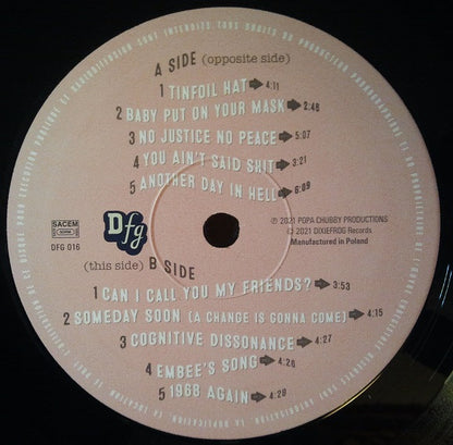 Popa Chubby - Tinfoil Hat | Mint (M) Mint (M)