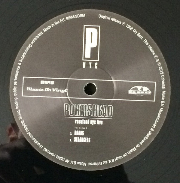 Portishead Roseland NYC Live Music On Vinyl 2xLP, Album, RE, 180 Mint (M) Mint (M)