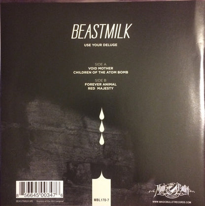 Use Your Deluge (CLEAR VINYL 7") | Mint (M) Mint (M) - POST-PUNK *NEW/CLEAR*