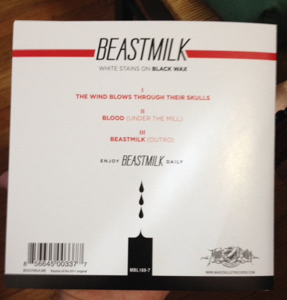 White Stains On Black Wax (WHITE VINYL 7") | Mint (M) Mint (M) - POST-PUNK *NEW/COLOR*