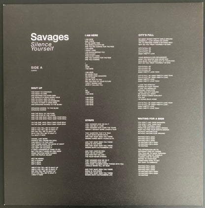 Silence Yourself (VINYL) | - POST PUNK *NEW*