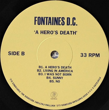 A Hero's Death | Mint (M) Mint (M) - POST PUNK *NEW*
