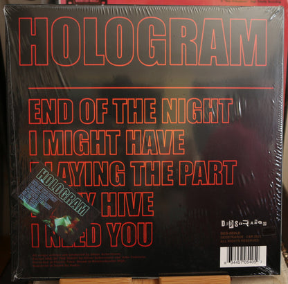 Hologram (IEX | BLUE & RED SPLATTER VINYL) | Mint (M) Mint (M) - POST-PUNK *SEALED/COLOR*