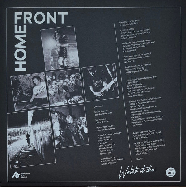 Watch It Die (GREEN VINYL) | - POST PUNK *SEALED/COLOR*