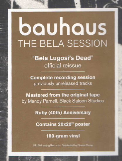 Bela Lugosi's Dead - The Bela Session | Mint (M) Mint (M) - POST PUNK *SEALED*