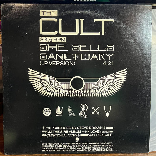 She Sells Sanctuary (LP Version)(VINYL) | Near Mint (NM or M-) Very Good Plus (VG+) - POST PUNK / USED *NEAR MINT*