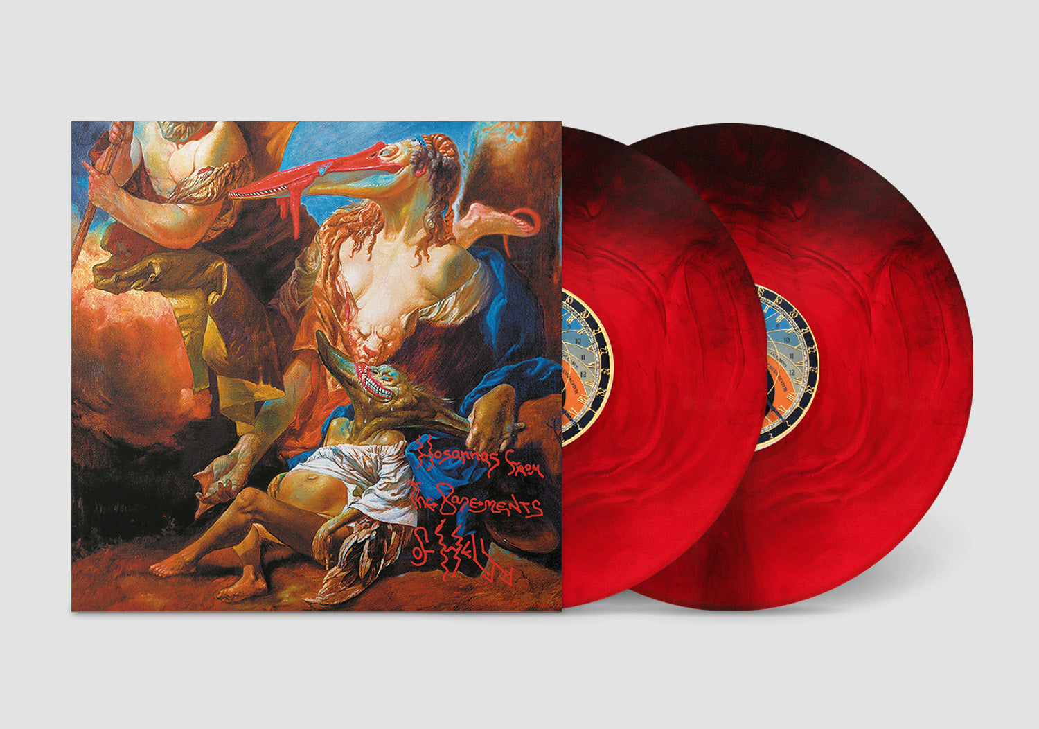Hosannas from the Basements of Hell (2x Red & Black Galaxy Colored Vinyl, Deluxe Edition, Indie Exclusive) | Mint (M) Mint (M) - POST ROCK *NEW/COLOR*