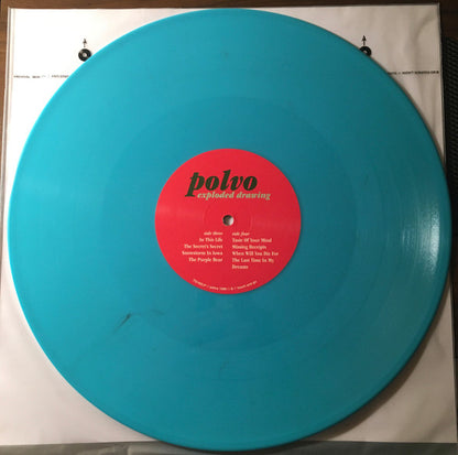Polvo - Exploded Drawing (AQUA VINYL 2LP) | - POST ROCK *NEW/COLOR*