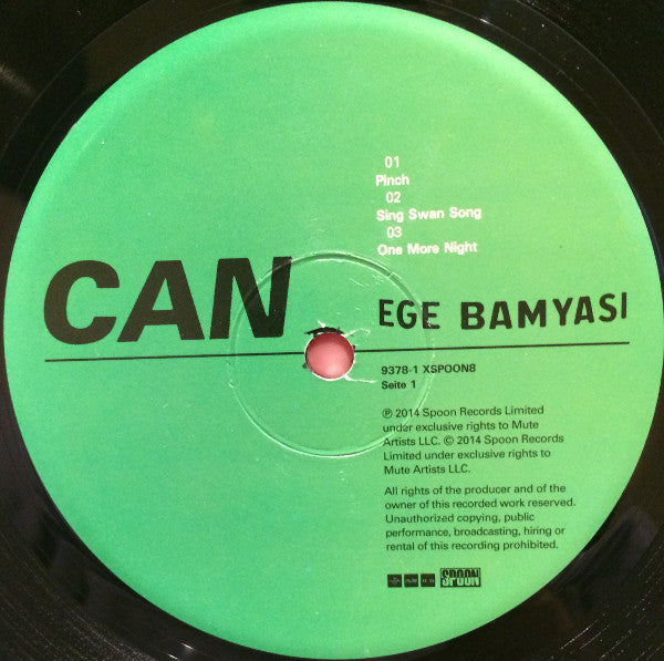 Ege Bamyasi | Mint (M) Mint (M)