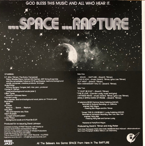 ...Space...Rapture | Mint (M) Mint (M) - JAZZ