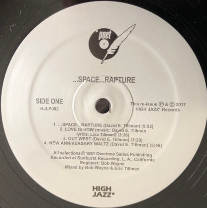 ...Space...Rapture | Mint (M) Mint (M) - JAZZ