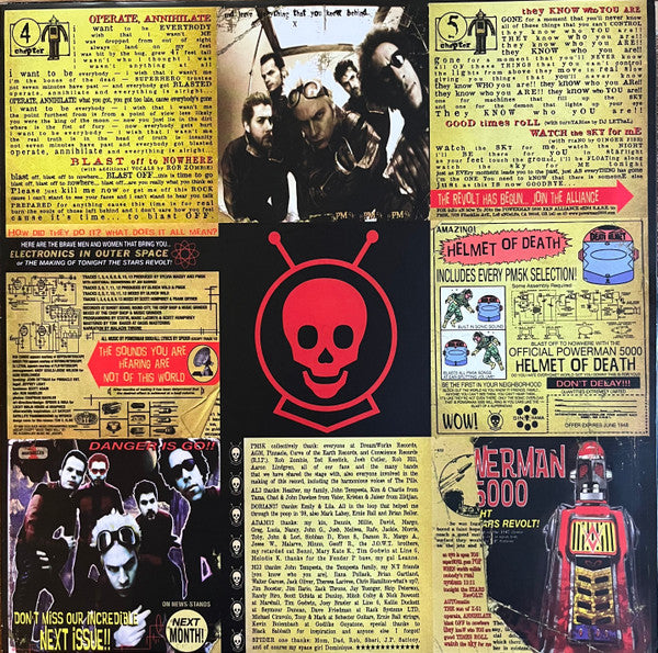 Powerman 5000 Tonight The Stars Revolt! Real Gone Music, Geffen Records LP, Album, RE, Cok Mint (M) Mint (M)