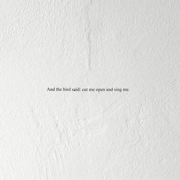 And the Bird Said: Cut Me Open and Sing Me | Mint (M) Mint (M)