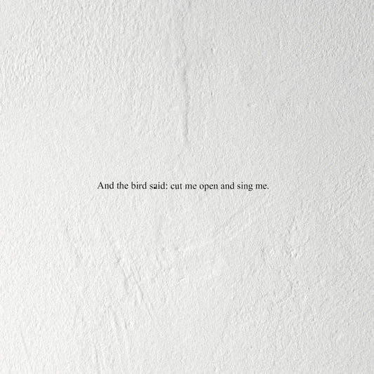 And the Bird Said: Cut Me Open and Sing Me | Mint (M) Mint (M)
