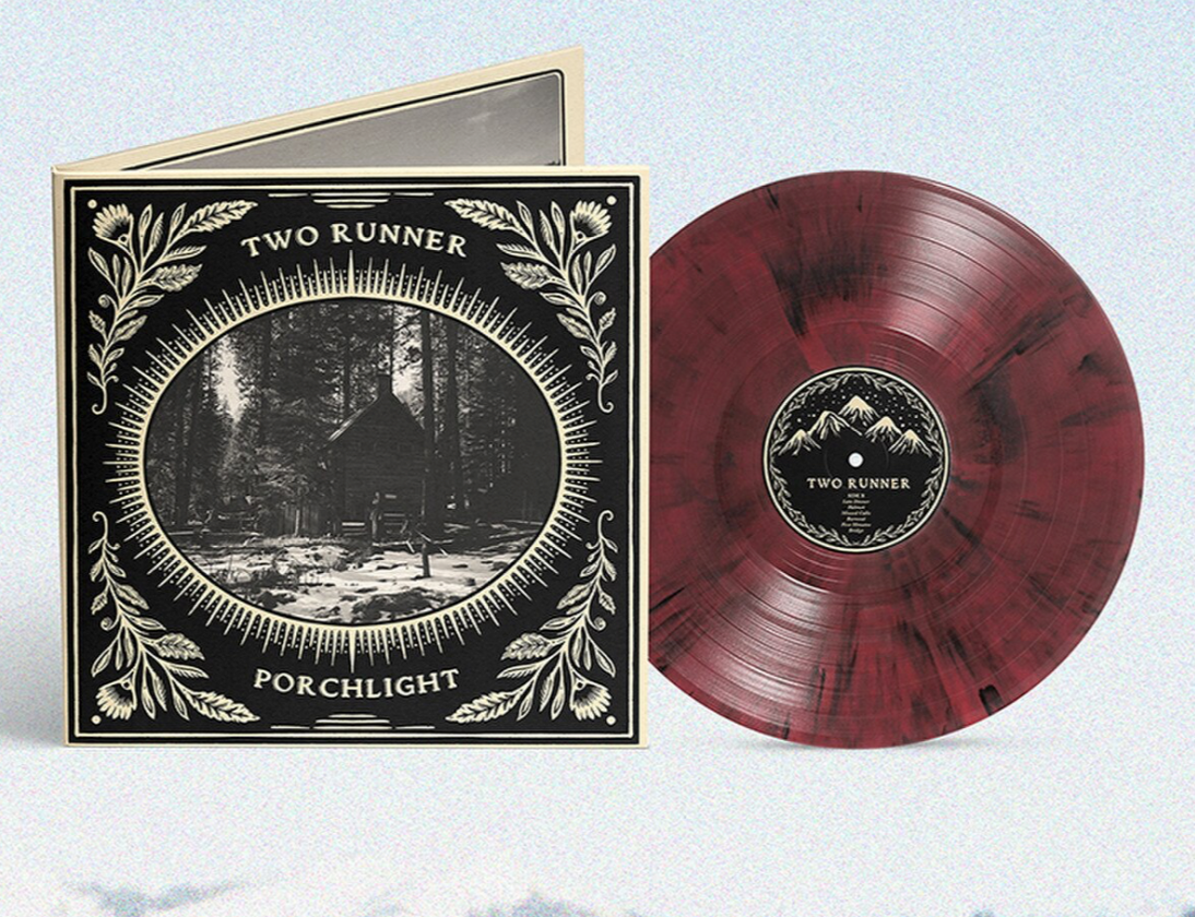 Two Runner - (PRESALE 8/28/26) Porchlight (IEX "Strawberry Smog" VINYL LP Gar Hole GARH33IEX.1) | NEW