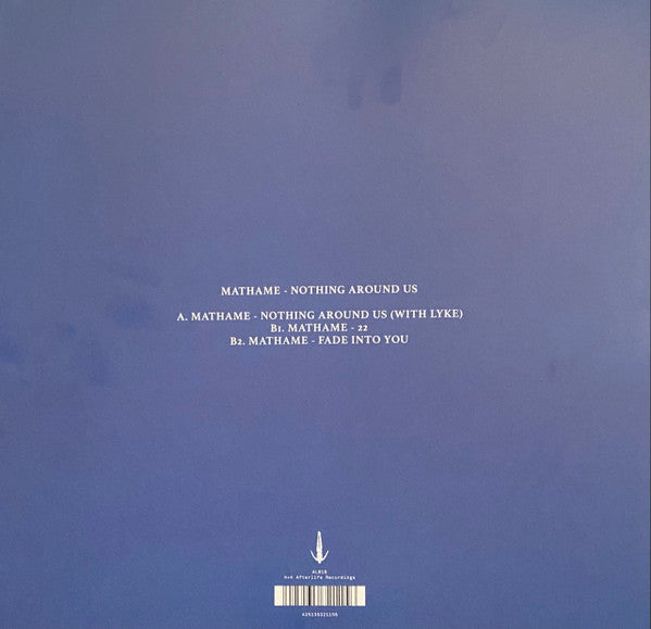 Mathame - Nothing Around Us (WHITE VINYL) | Mint (M) Mint (M) - PROGRESSIVE *NEW/COLOR*
