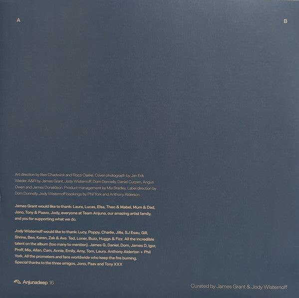 Various - Anjunadeep 16 Sampler (COLOR VINYL 2xLP) | NEW - PROGRESSIVE *NEW/COLOR*