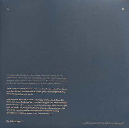 Various - Anjunadeep 16 Sampler (COLOR VINYL 2xLP) | NEW - PROGRESSIVE *NEW/COLOR*