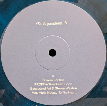 Various - Anjunadeep 16 Sampler (COLOR VINYL 2xLP) | NEW - PROGRESSIVE *NEW/COLOR*