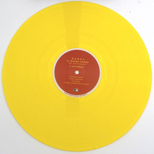 M.A.N.D.Y. Vs Booka Shade Feat. Laurie Anderson - O Superman 2025 (YELLOW VINYL 12" Get Physical Music) | NEW Mint (M) Mint (M) - PROGRESSIVE *NEW/COLOR*