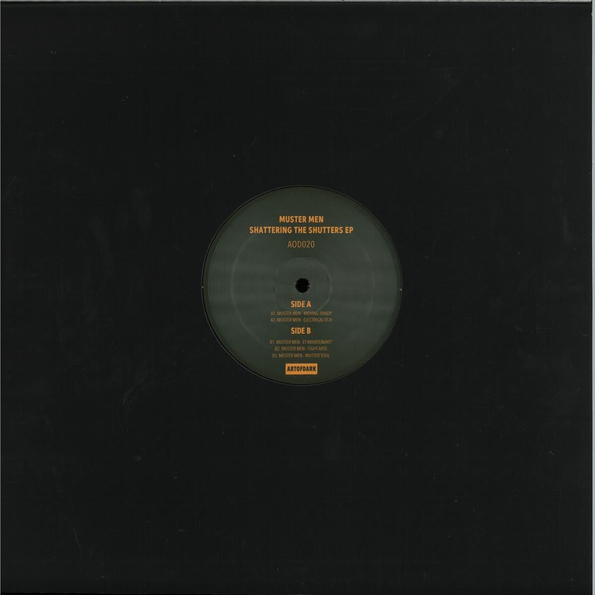 Muster Men - (PRESALE 10/30/26) Shattering The Shutters (VINYL 12" Art of Dark) | NEW - PROGRESSIVE *NEW*