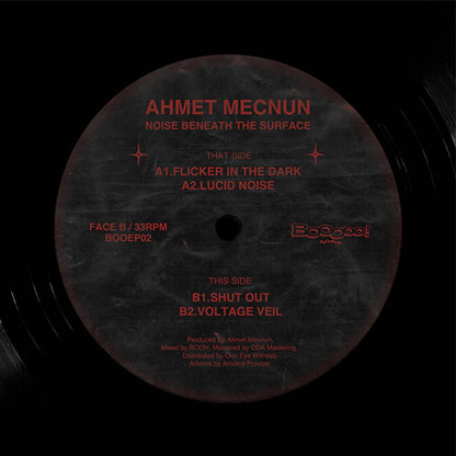 Ahmet Mecnun - (PRESALE 12/4/26) Noise Beneath the Surface (VINYL 12" BOOOoo!) | NEW - PROGRESSIVE *NEW*