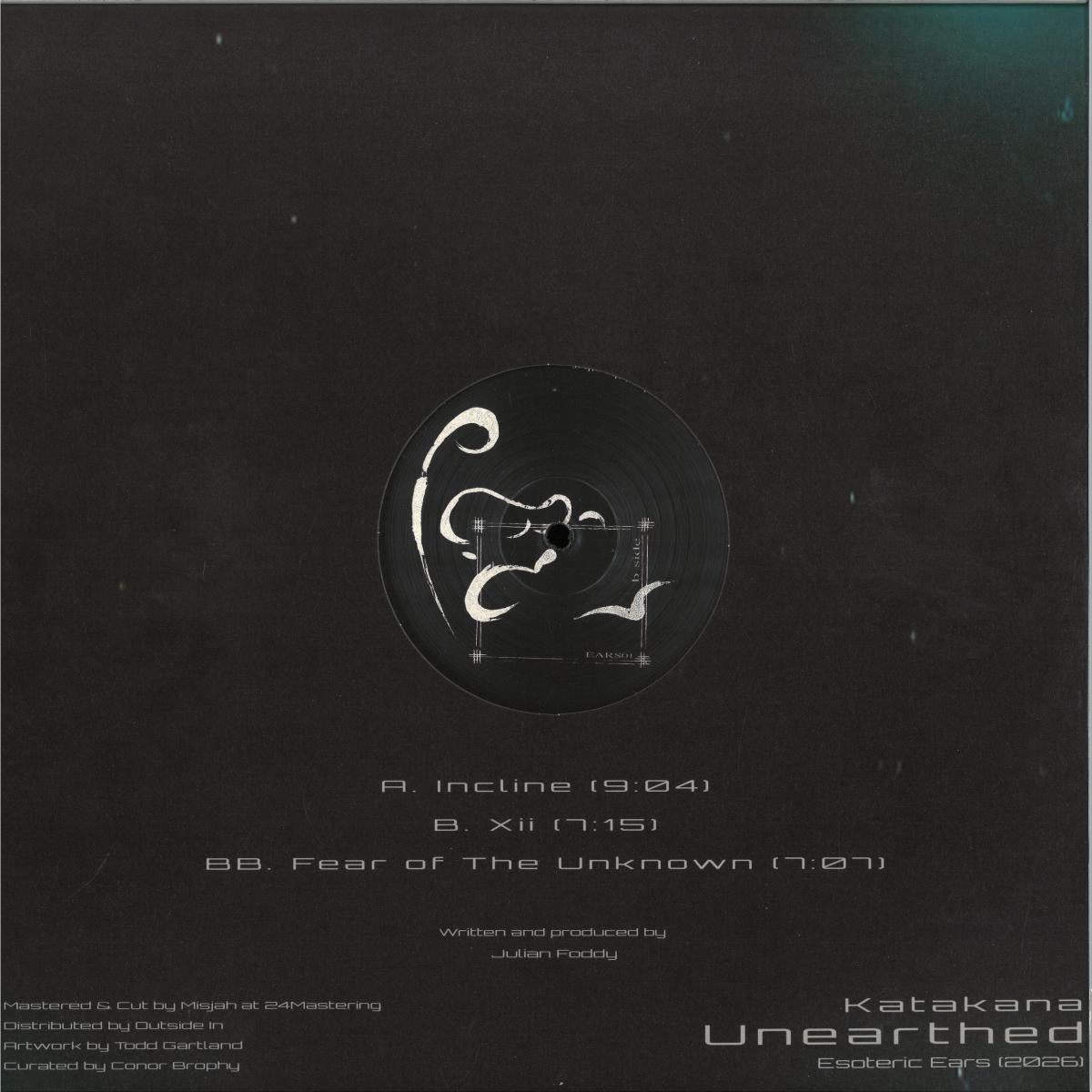 Katakana - Unearthed (VINYL 12" Esoteric Ears EARS01 2026) | NEW Mint (M) Mint (M) - PROGRESSIVE *NEW*