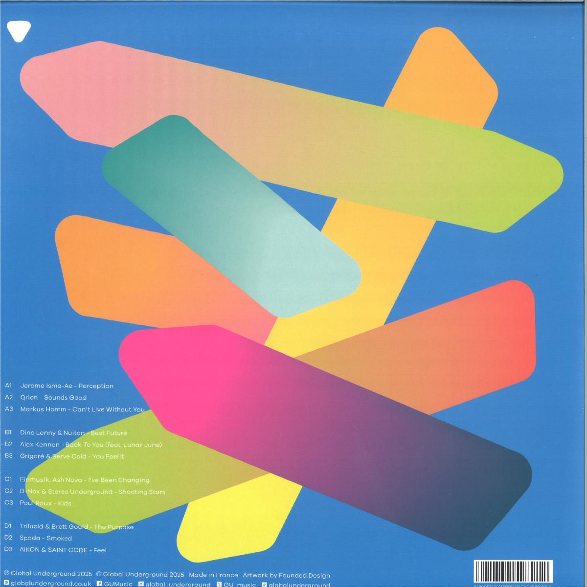 Various - Global Underground: Unique #3 (VINYL 2x12" Global Underground 5021732598912 2025) | Mint (M) Mint (M) - PROGRESSIVE *NEW*