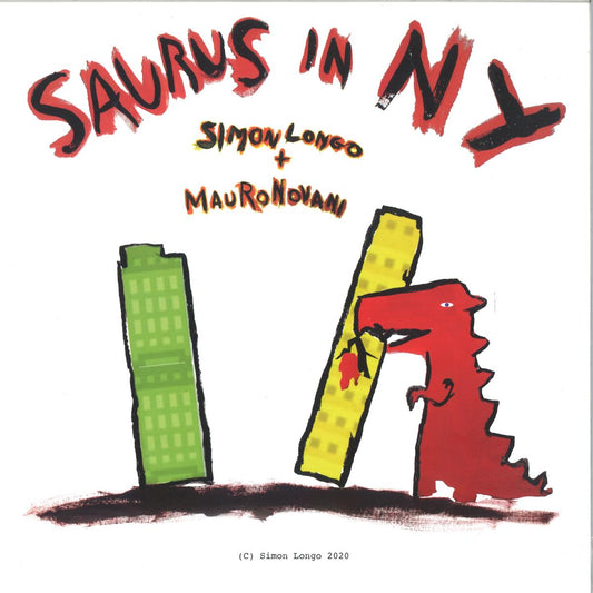 Simon Longo - Saurus in NY (VINYL 12" Modern Innovation) | NEW - PROGRESSIVE *NEW*