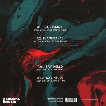 Deep Dish - Flashdance / Say Hello (VINYL 12" Armada) | NEW - PROGRESSIVE *NEW*