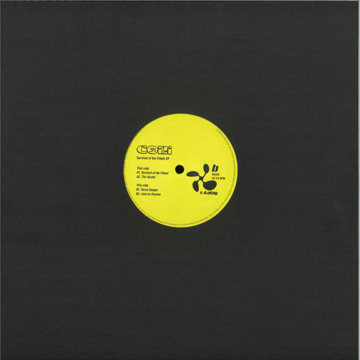 COZi - (PRESALE 09/07/26) Survival of the Fittest (VINYL 12" X-Kalay) | NEW - PROGRESSIVE *NEW*