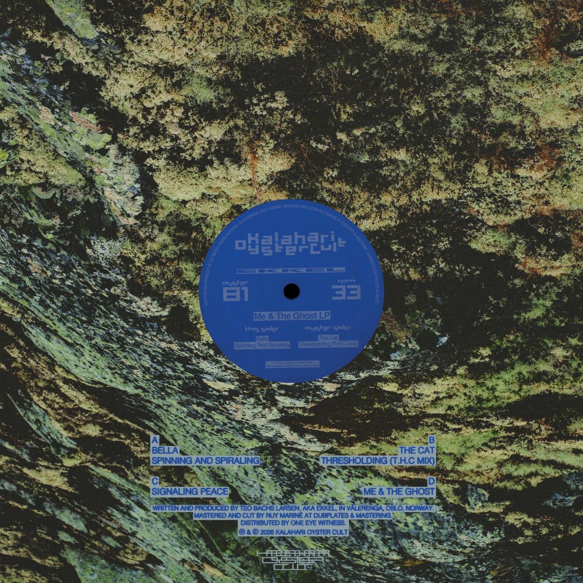 Ekkel - (PRESALE 11/13/26) Me & The Ghost (VINYL 2xLP Kalahari Oyster Cult) | NEW - PROGRESSIVE *NEW*