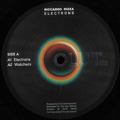 Riccardo Rizza - Electrons (VINYL 12" Clut Communication) | NEW - PROGRESSIVE *NEW*