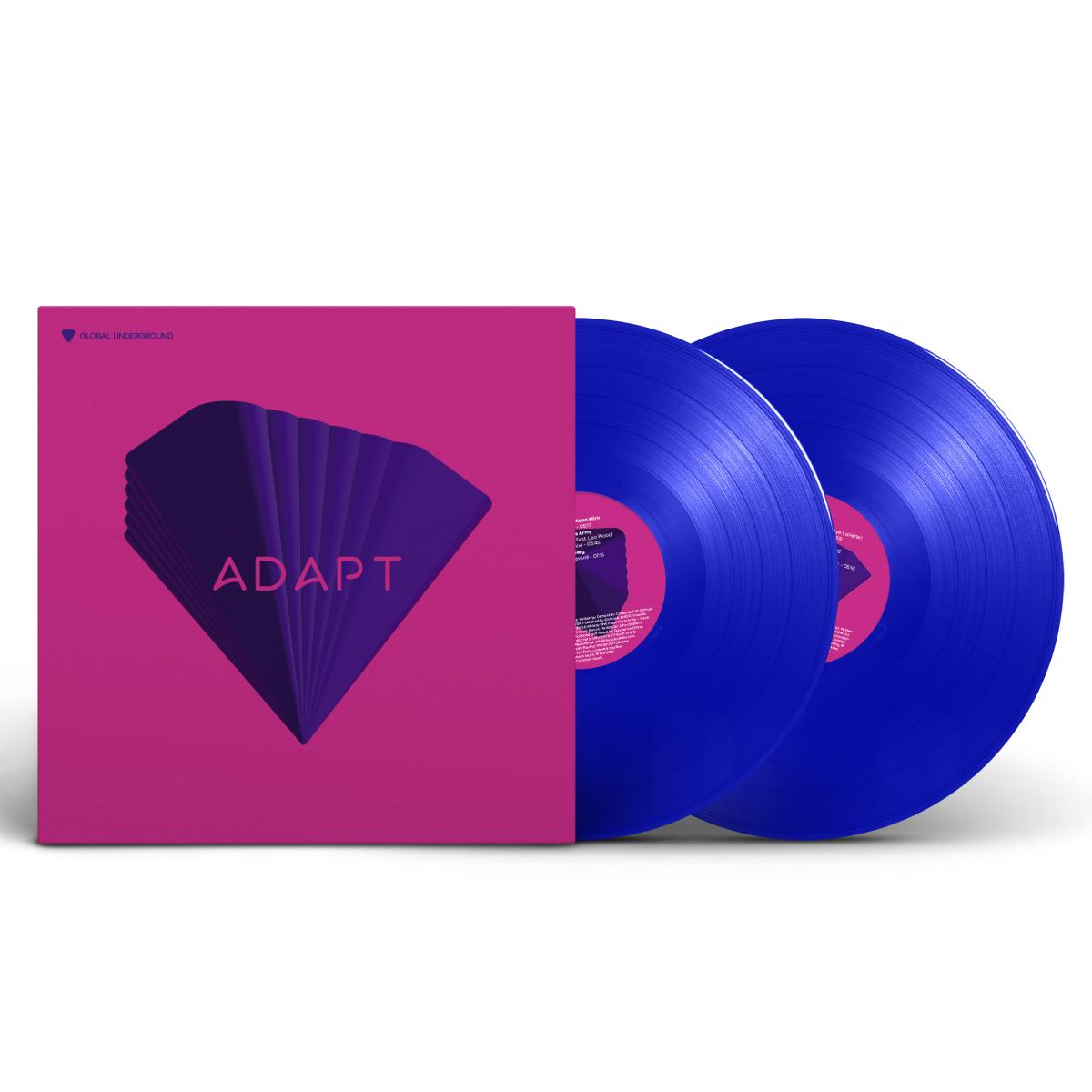 Global Underground - Adapt #6 (BLUE VINYL 2x12" Global Underground) | NEW - PROGRESSIVE *SEALED/COLOR*