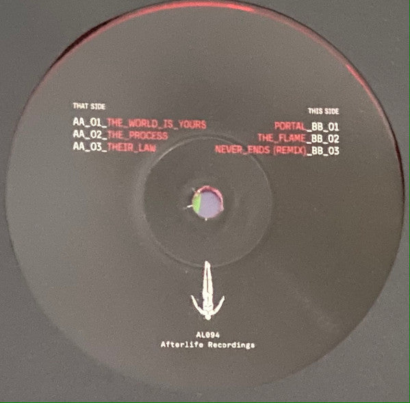 Mrak - The Pledge EP (TRANSLUCENT RED VINYL) | Mint (M) Mint (M) - PROGRESSIVE *SEALED/COLOR*