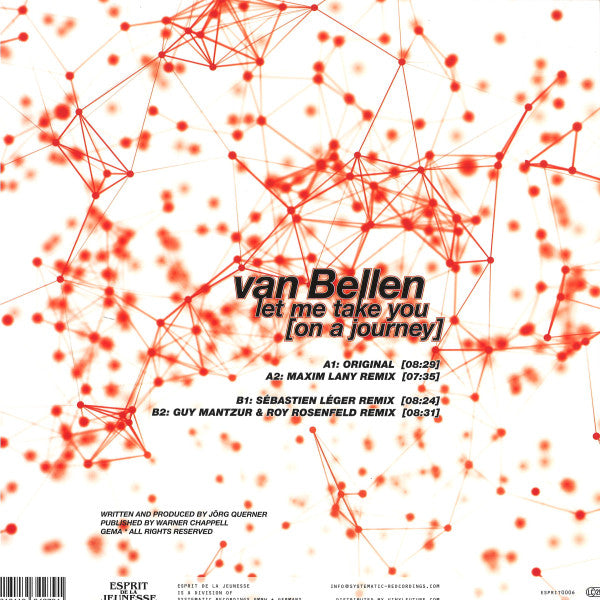 Van Bellen - Let Me Take You (On A Journey) | Mint (M) Mint (M) - PROGRESSIVE/TRANCE *COLOR*