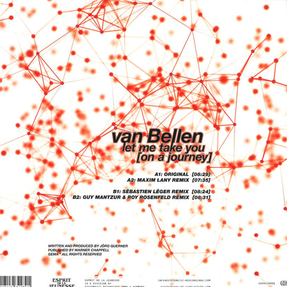 Van Bellen - Let Me Take You On A Journey (RED VINYL 12" Esprit de la Jeunesse) | NEW Mint (M) Mint (M) - PROGRESSIVE/TRANCE *NEW/COLOR*