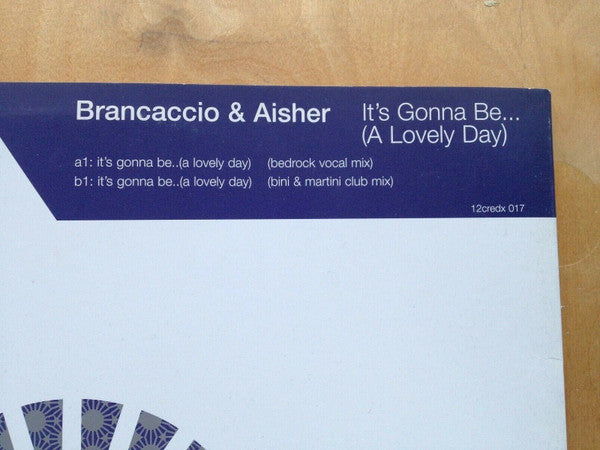 Brancaccio & Aisher - It's Gonna Be... (A Lovely Day) | Excellent (EX) Excellent (EX) - PROGRESSIVE / USED *EXCELLENT+*
