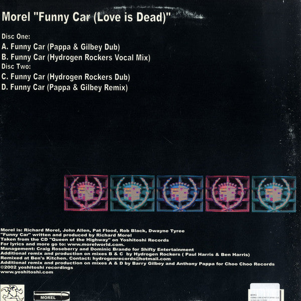 Morel - Funny Car (Love Is Dead) | Excellent (EX) Very Good Plus (VG+) - PROGRESSIVE / USED *EXCELLENT+*