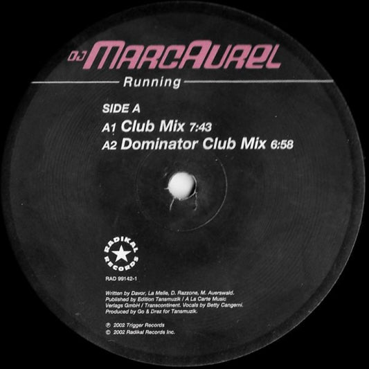Marc Aurel - Running | Excellent (EX) Excellent (EX) - PROGRESSIVE / USED *EXCELLENT+*