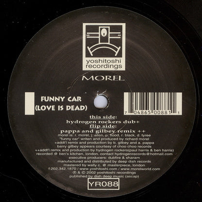Morel - Funny Car (Love Is Dead) | Excellent (EX) Very Good Plus (VG+) - PROGRESSIVE / USED *EXCELLENT+*