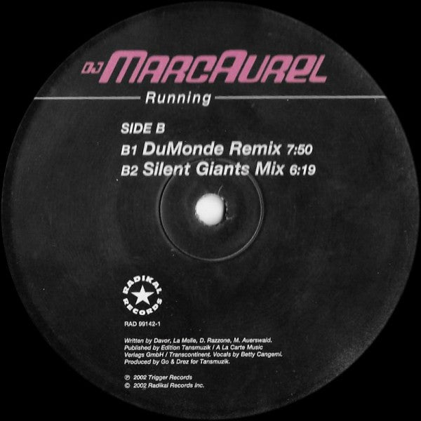 Marc Aurel - Running | Excellent (EX) Excellent (EX) - PROGRESSIVE / USED *EXCELLENT+*