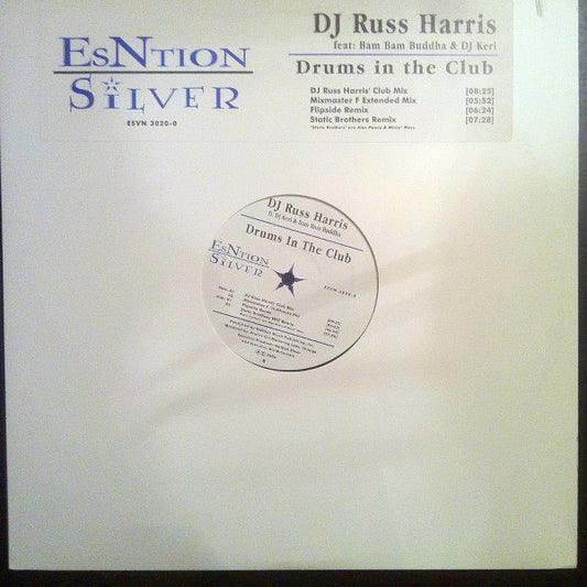 DJ Russ Harris Drums In The Club 12" Excellent (EX) Generic